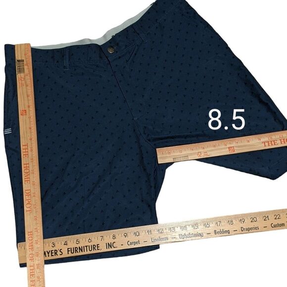 Adidas Ultimate 365 Allover Logo Adi Print Woven Shorts Royal Men's 36 - Picture 4 of 10